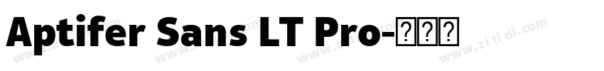Aptifer Sans LT Pro字体转换
